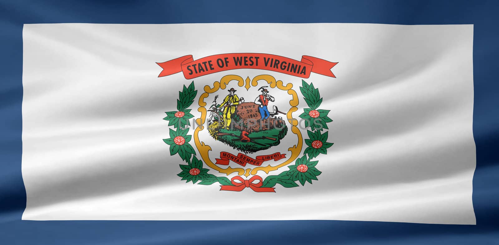 Flag of West Virginia by joggi2002