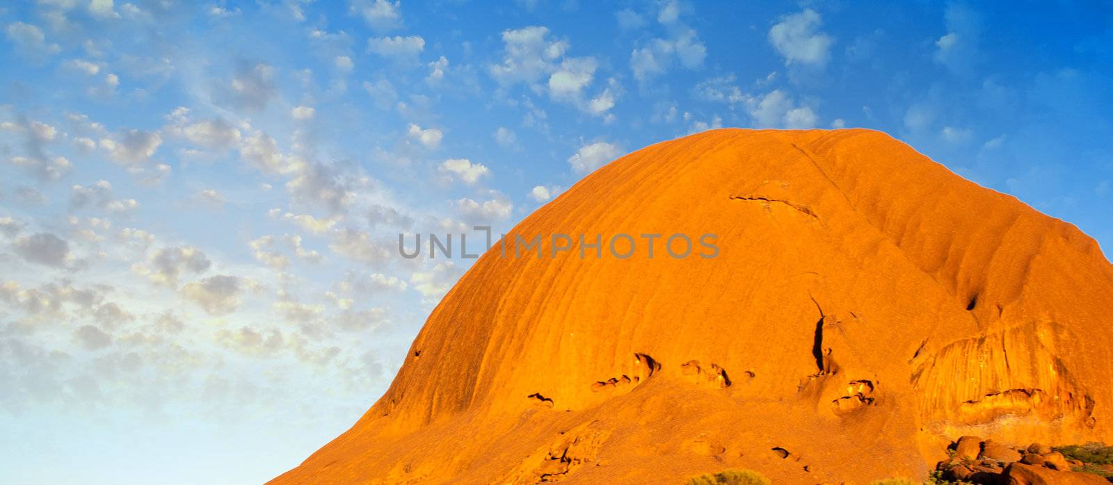 Landscape of Australian Outback in Northern Territory, Australia