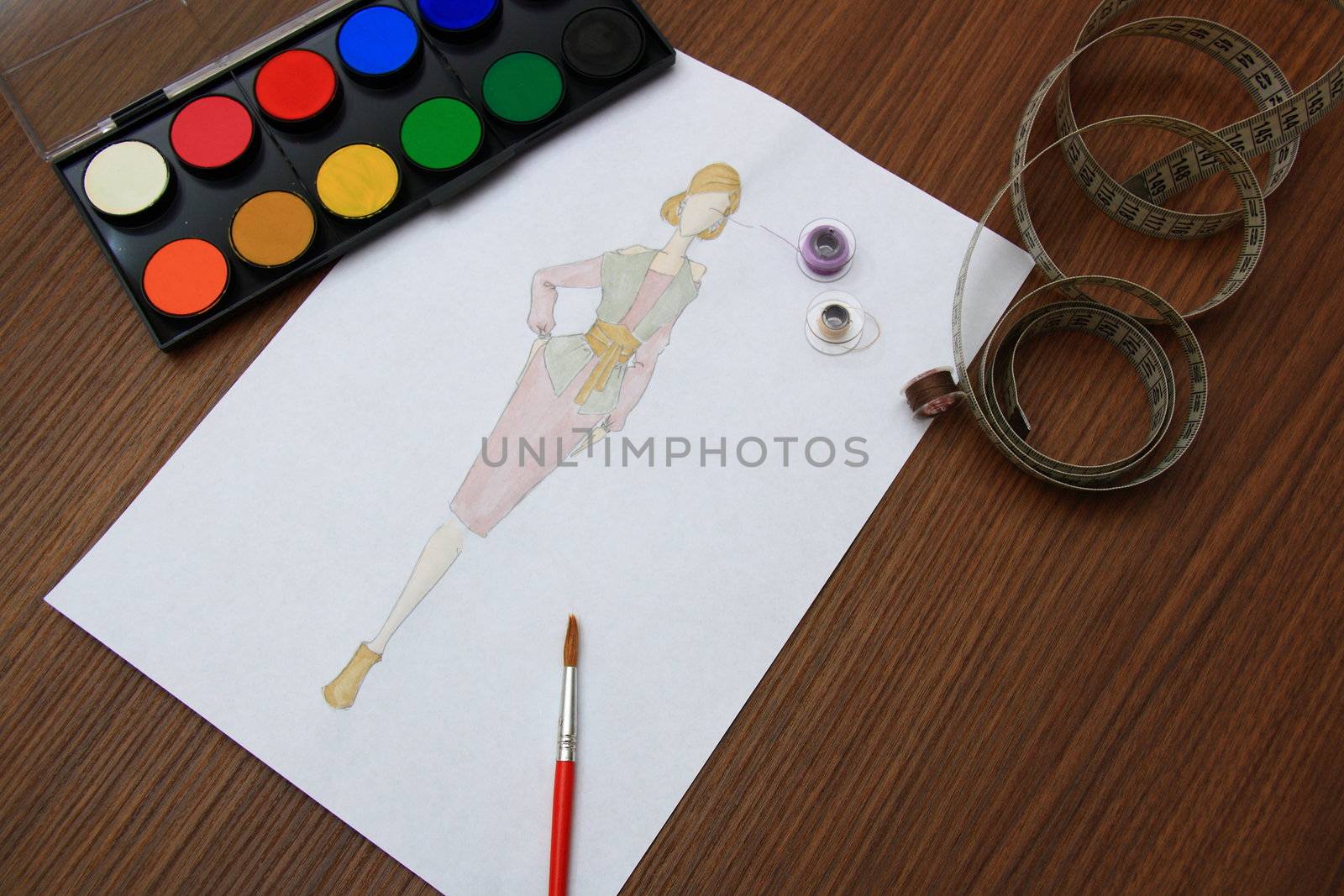 fashion drawings by mturhanlar