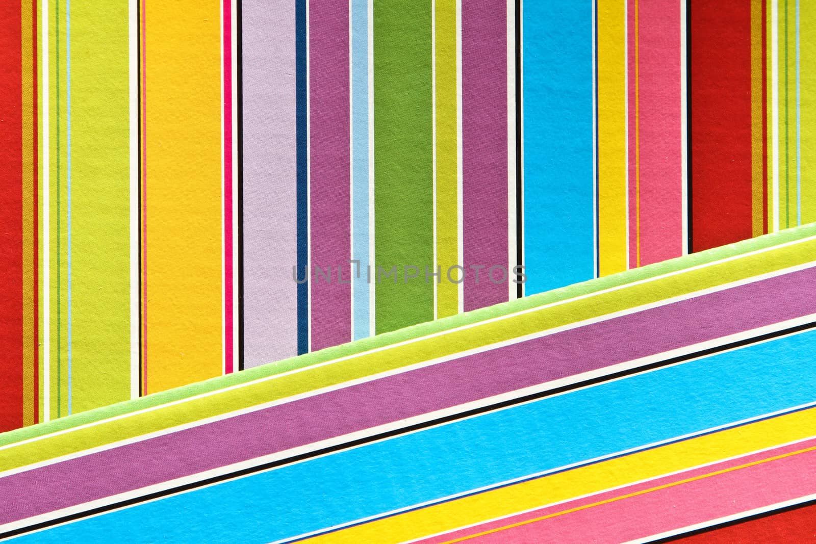 colorful background made with papper with color stripes
