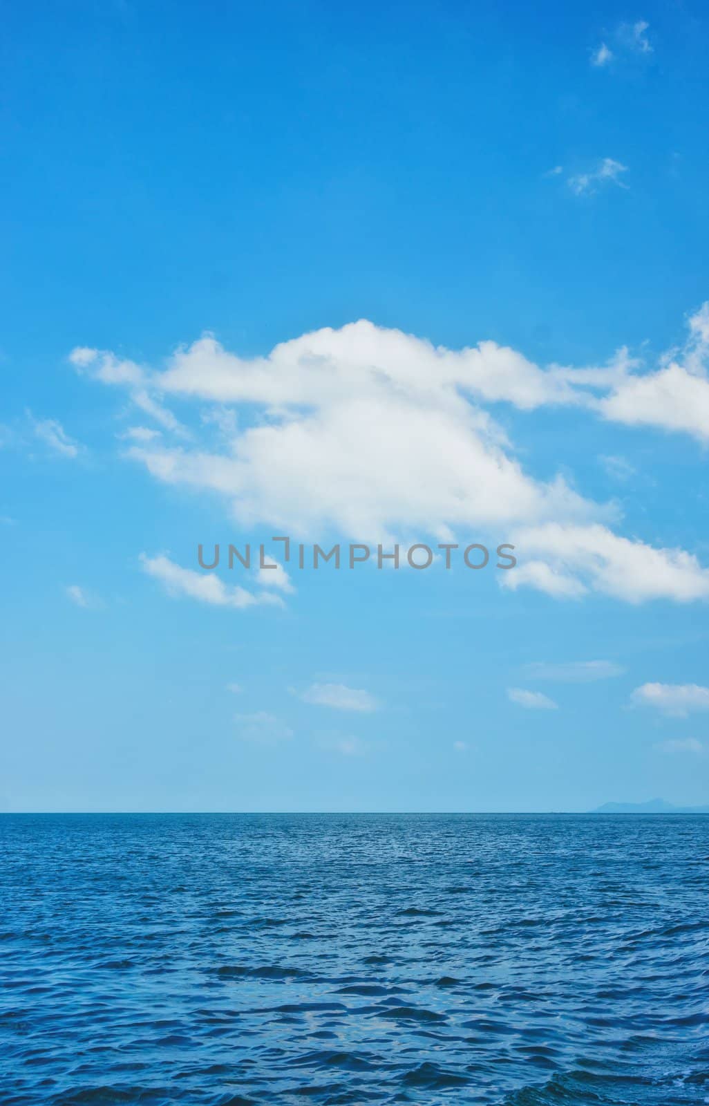 photo of beautiful deep calm blue sea water