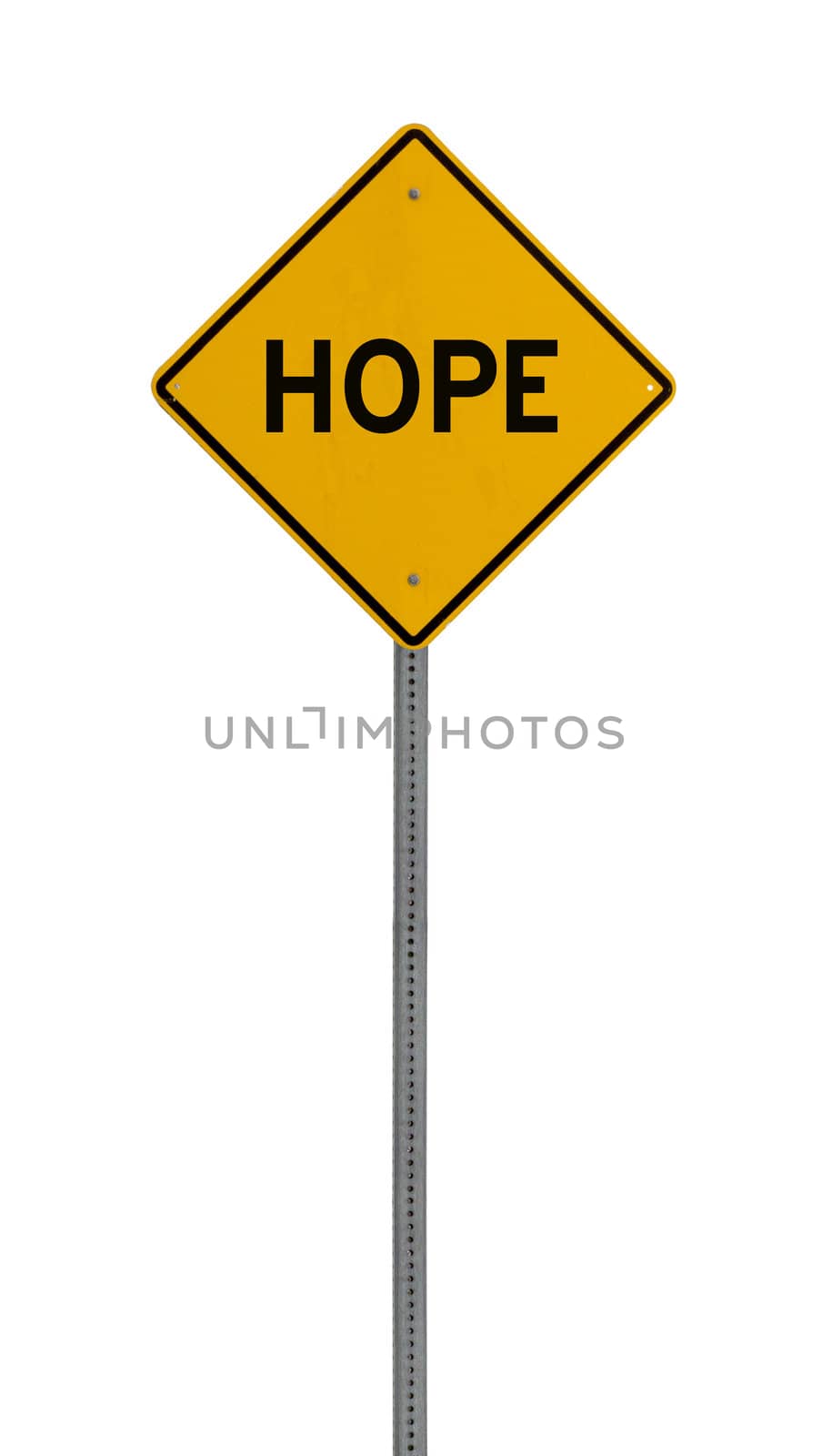 a yellow road sign with a white background for you to use in your design or presentaion. 