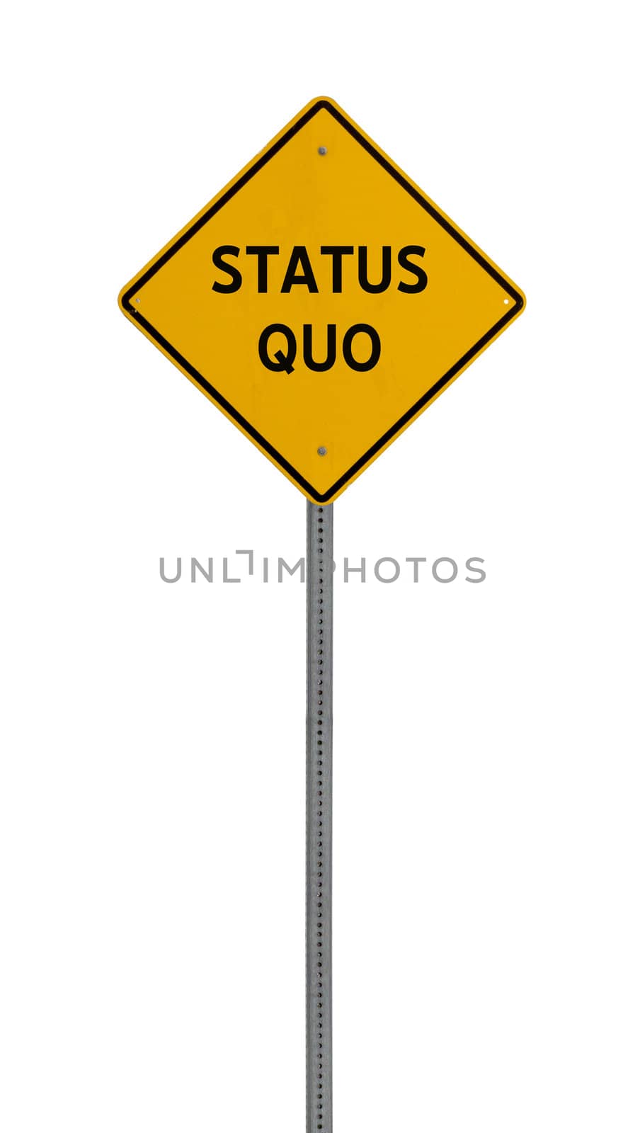 a yellow road sign with a white background for you to use in your design or presentaion.