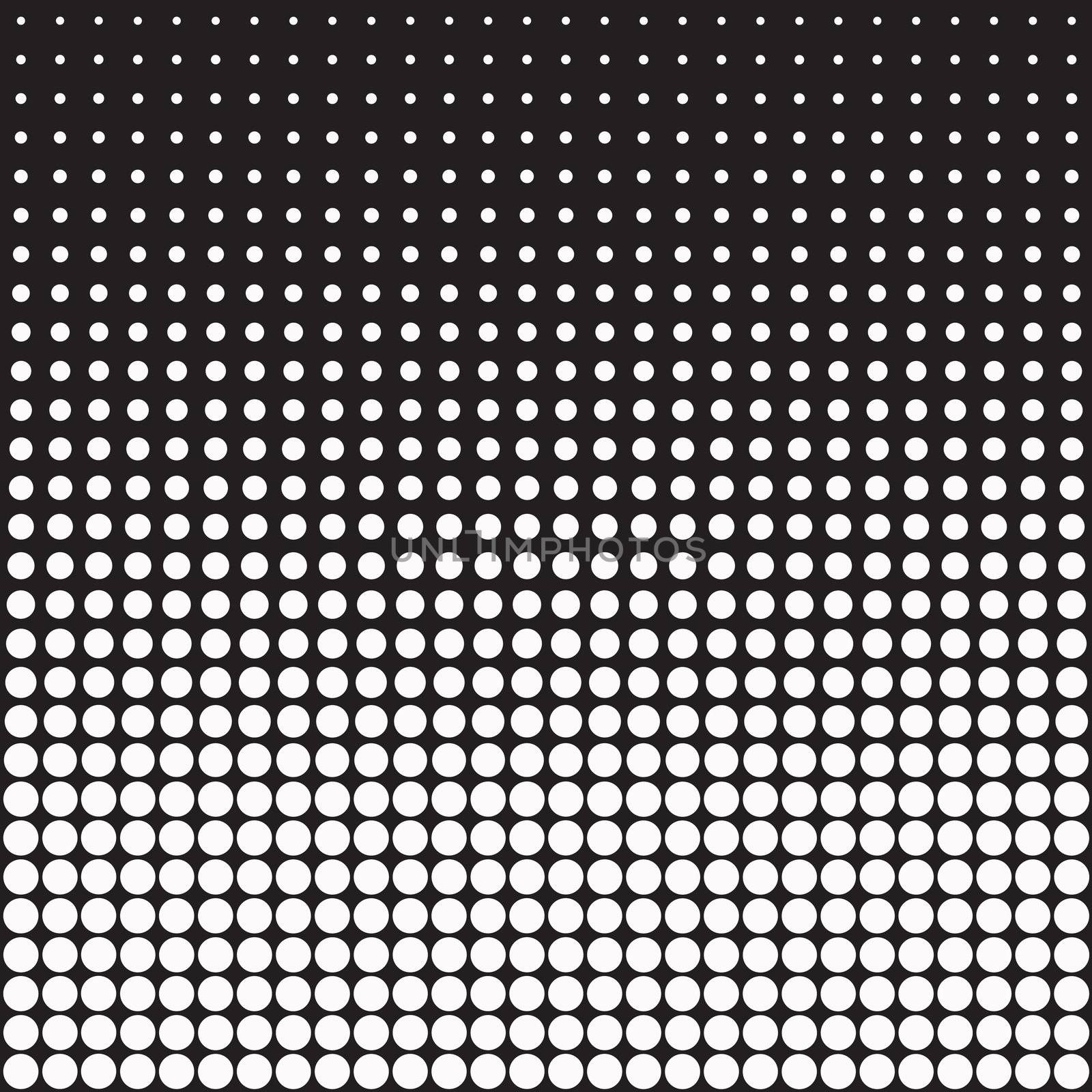 Halftone dots for backgrounds and design