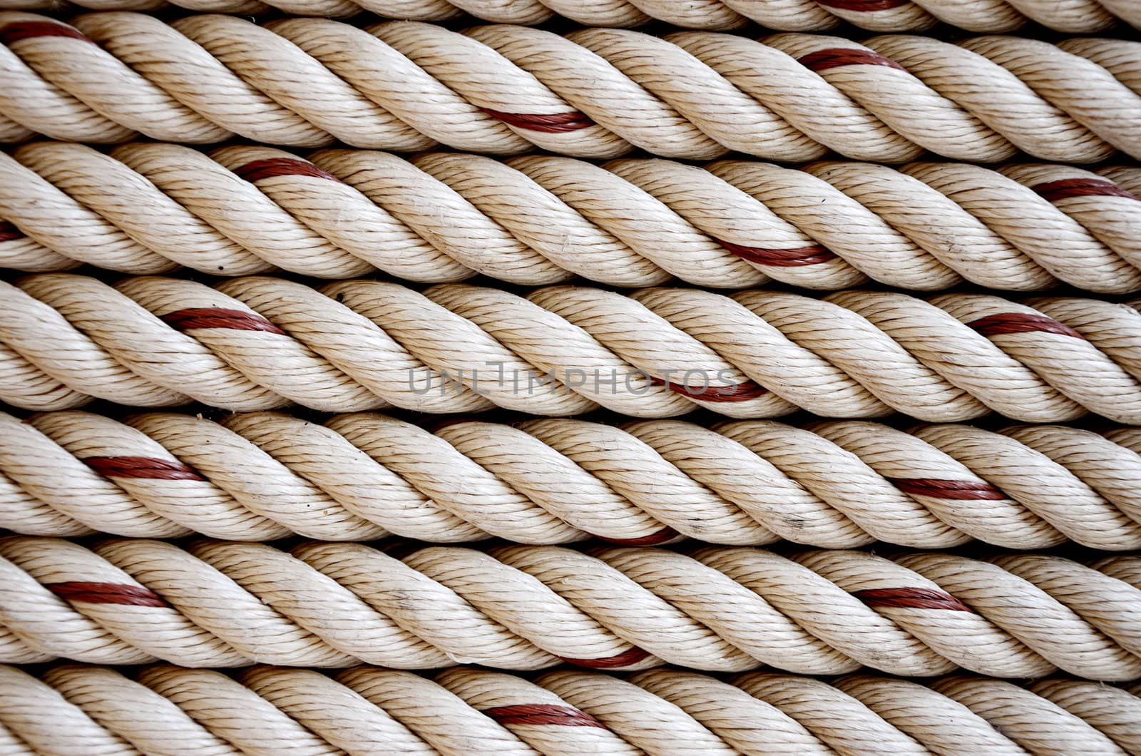 Stap of rope pattern background