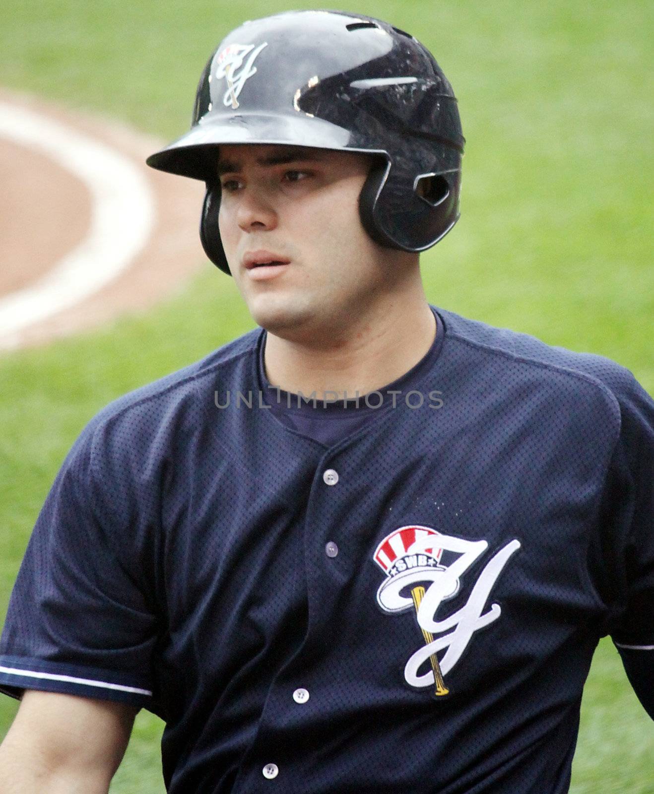 SCRANTON, PA - MAY 24: Scranton Wilkes Barre Yankees batter Jesus Montero swings in the batter's box during a game against the Indianapolis Indians at PNC Field on May 24, 2011 in Scranton, PA.