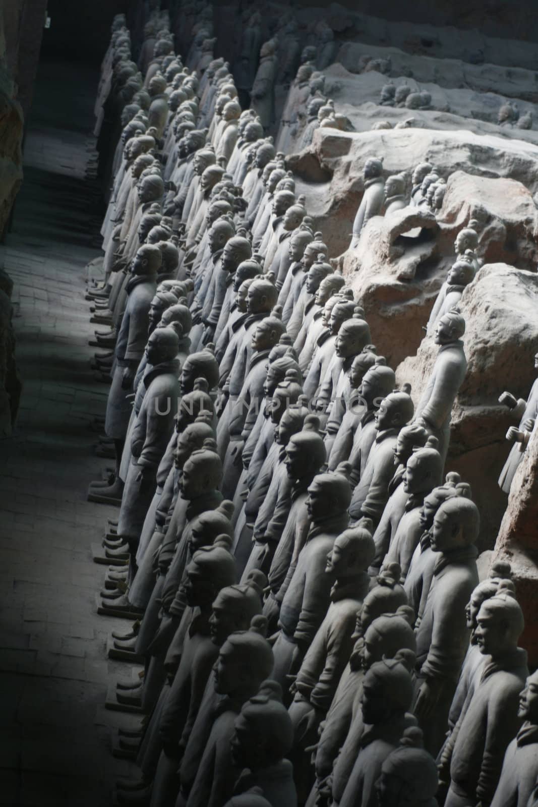 Terracotta Army Xian / Xi'an, China - group photo