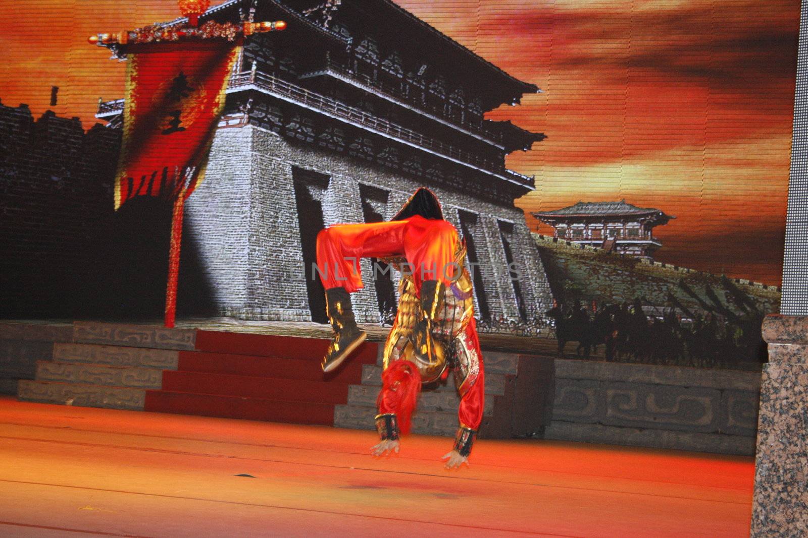 theatre of dancing in Xi'an / Xian, China