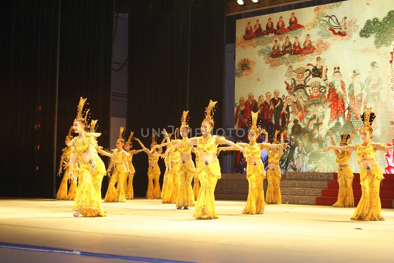 theatre of dancing in Xi'an / Xian, China