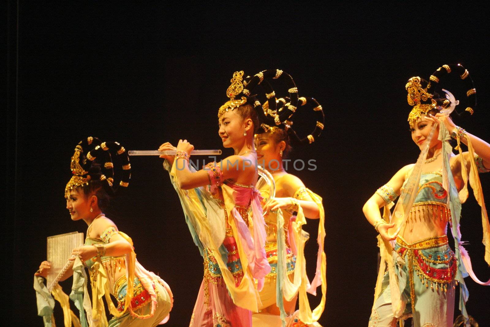 theatre of dancing in Xi'an / Xian, China