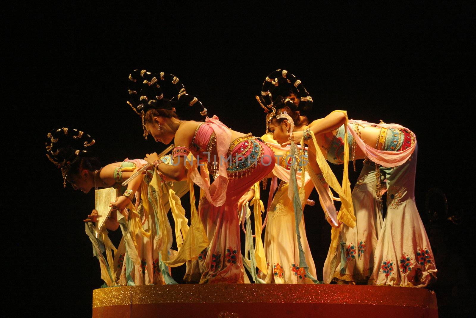 theatre of dancing in Xi'an / Xian, China