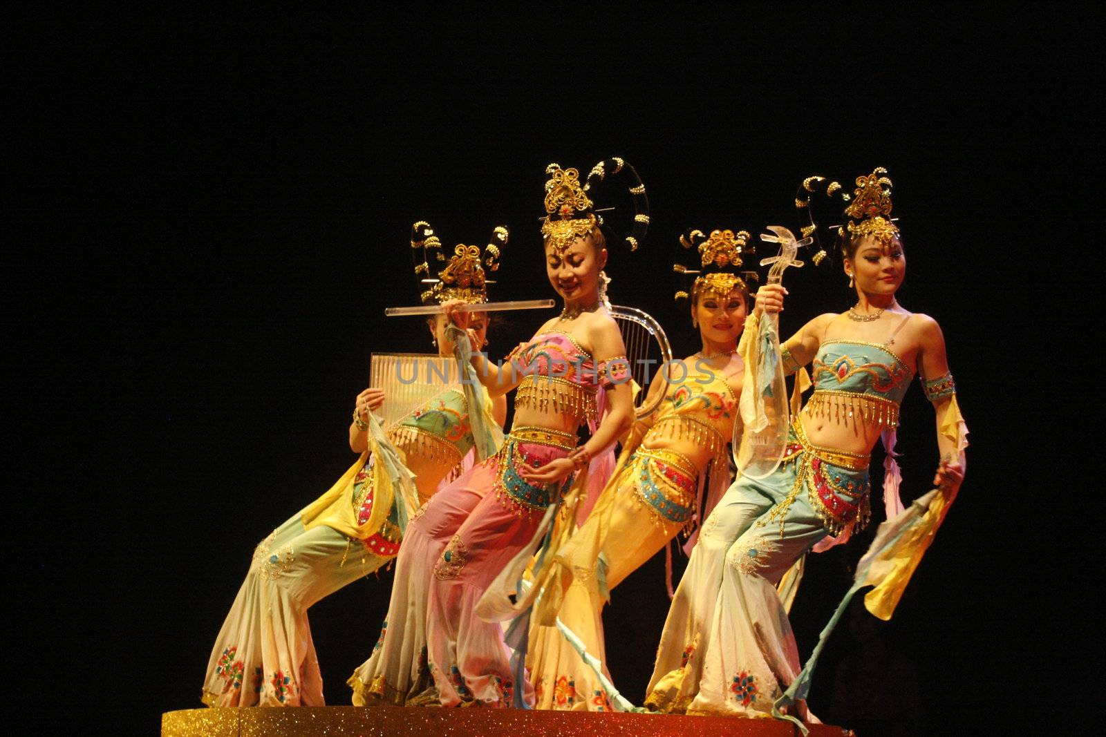 theatre of dancing in Xi'an / Xian, China