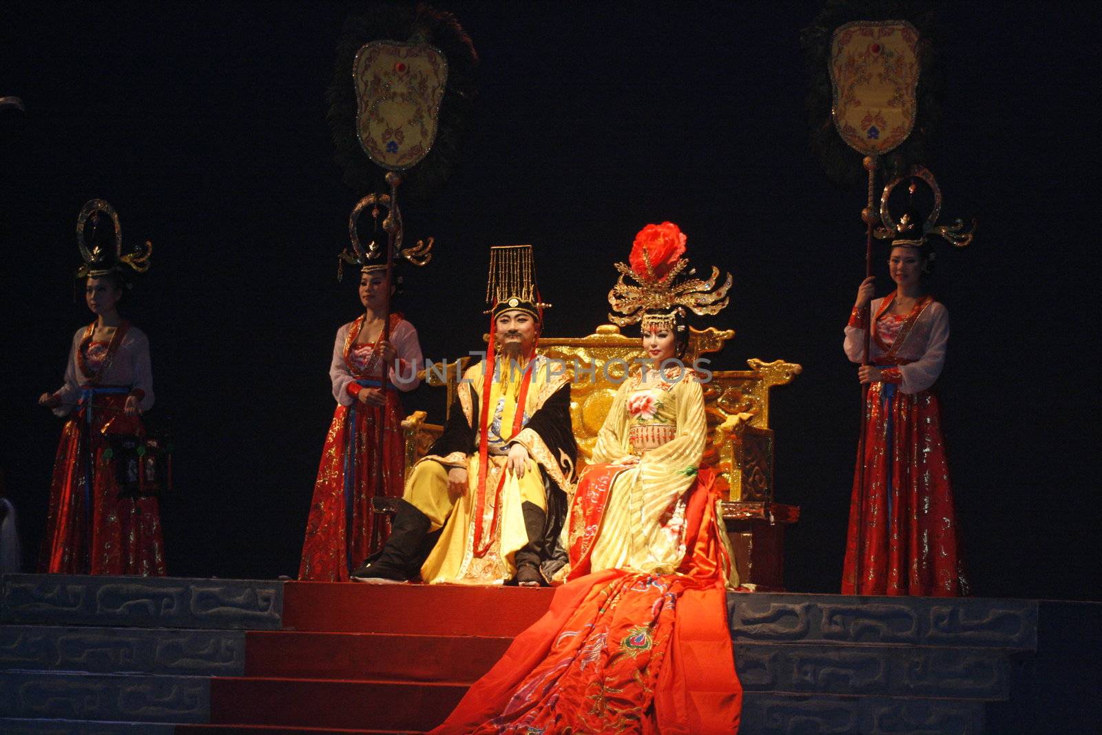 theatre of dancing in Xi'an / Xian, China