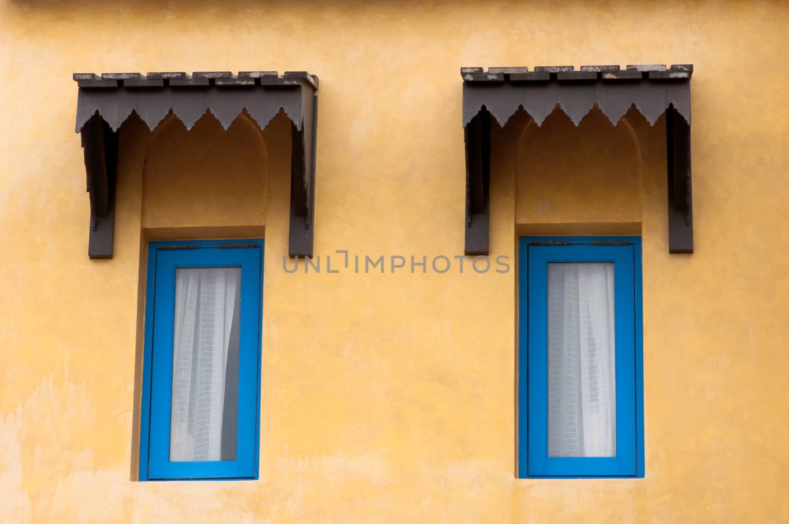 these windows are in Moroccan style
