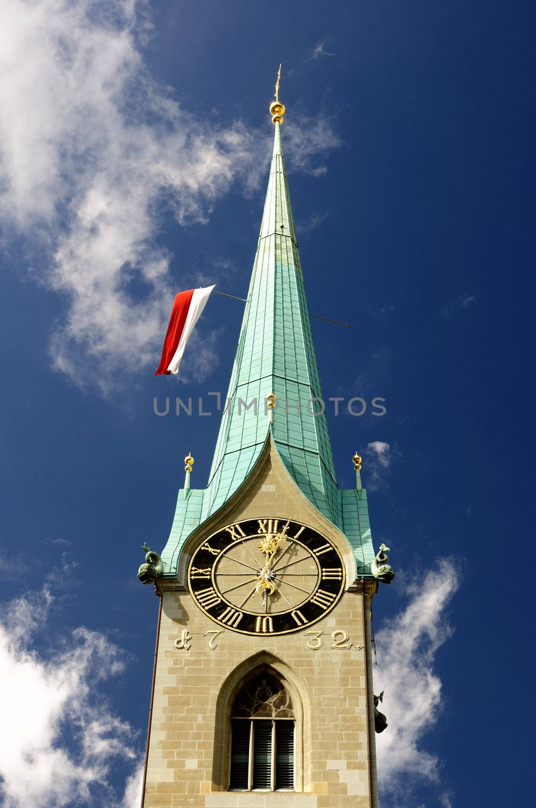 Zurich switzerland. Old town view. Historic place, and city of the bankers.