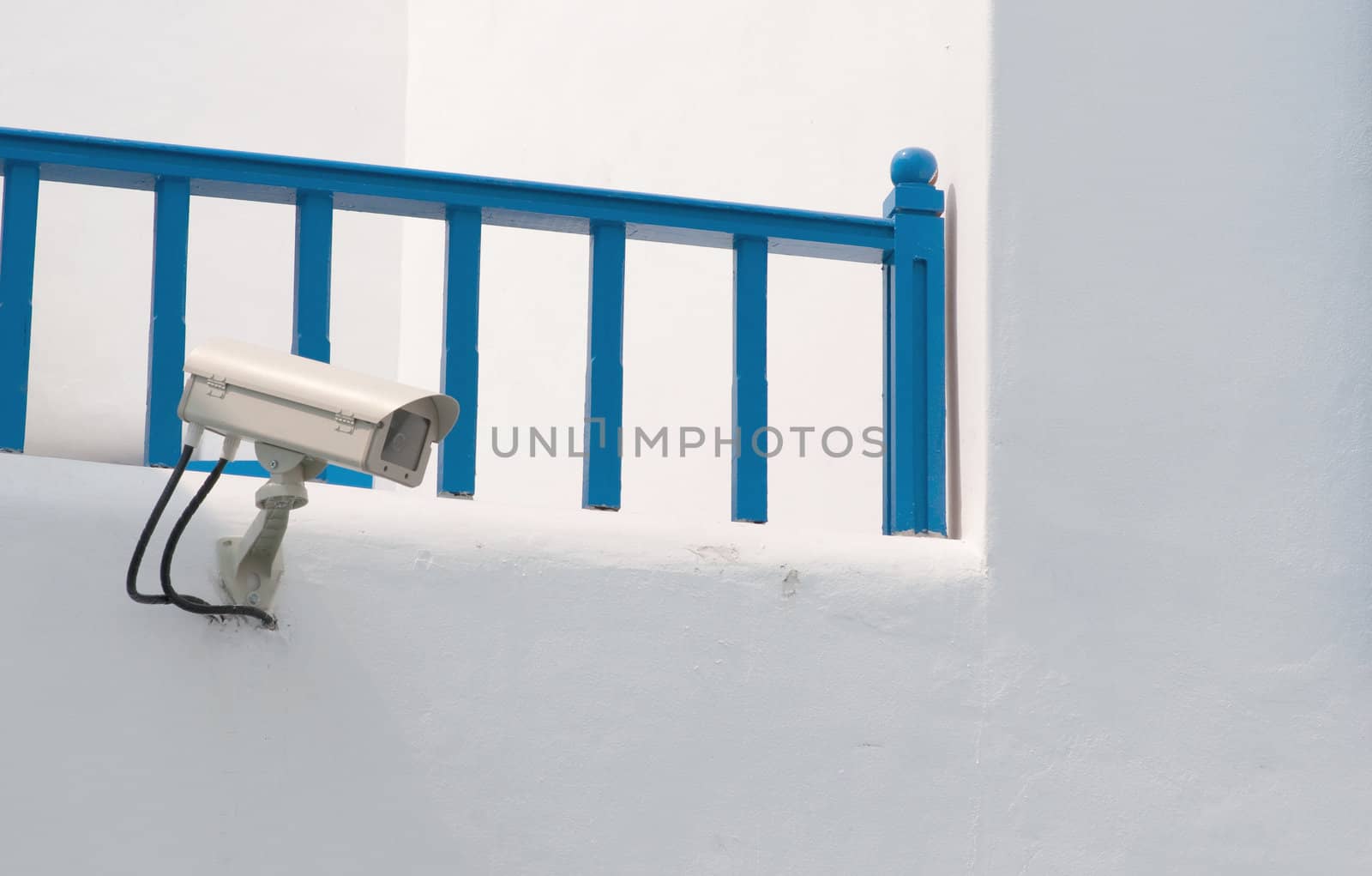 Security Camera,CCTV on the wall