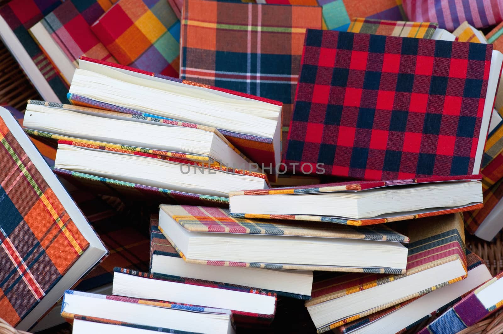 this is a group of colorful books