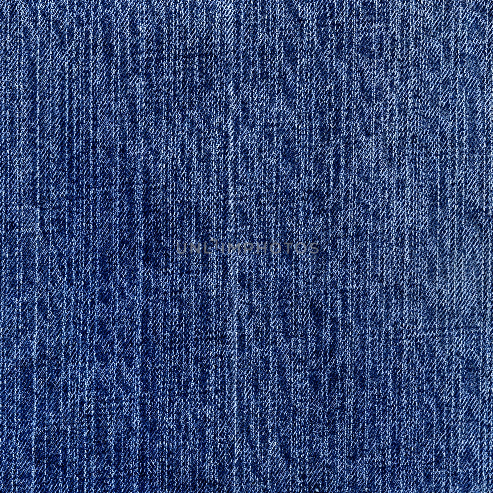 Close-up of blue denim for texture or background