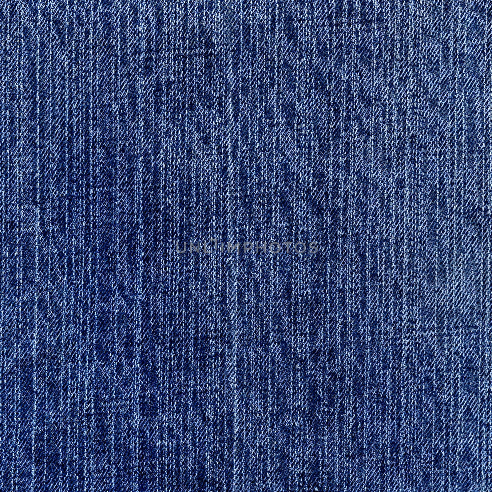 Close-up of blue denim for texture or background