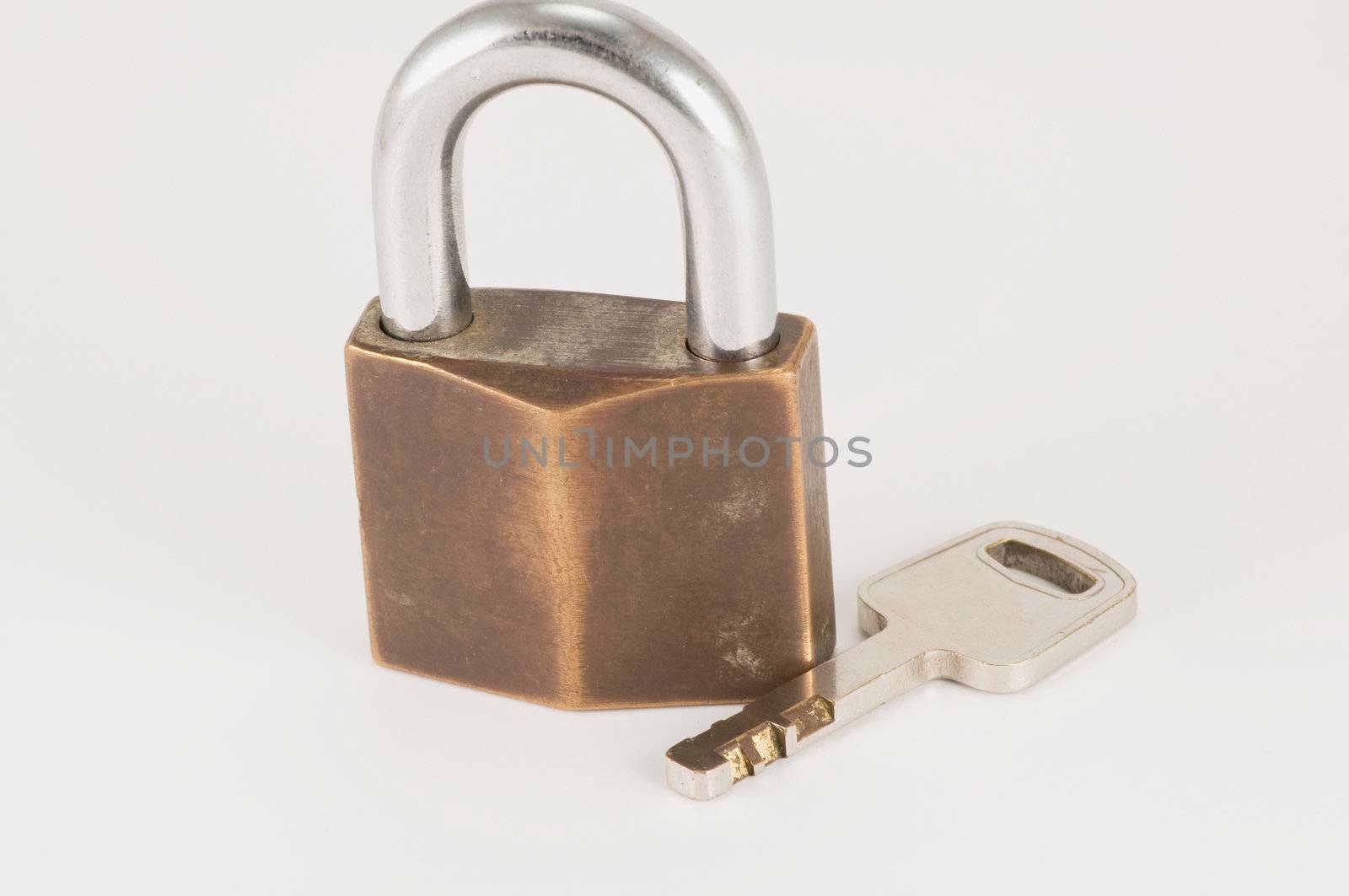  isolated key on white background