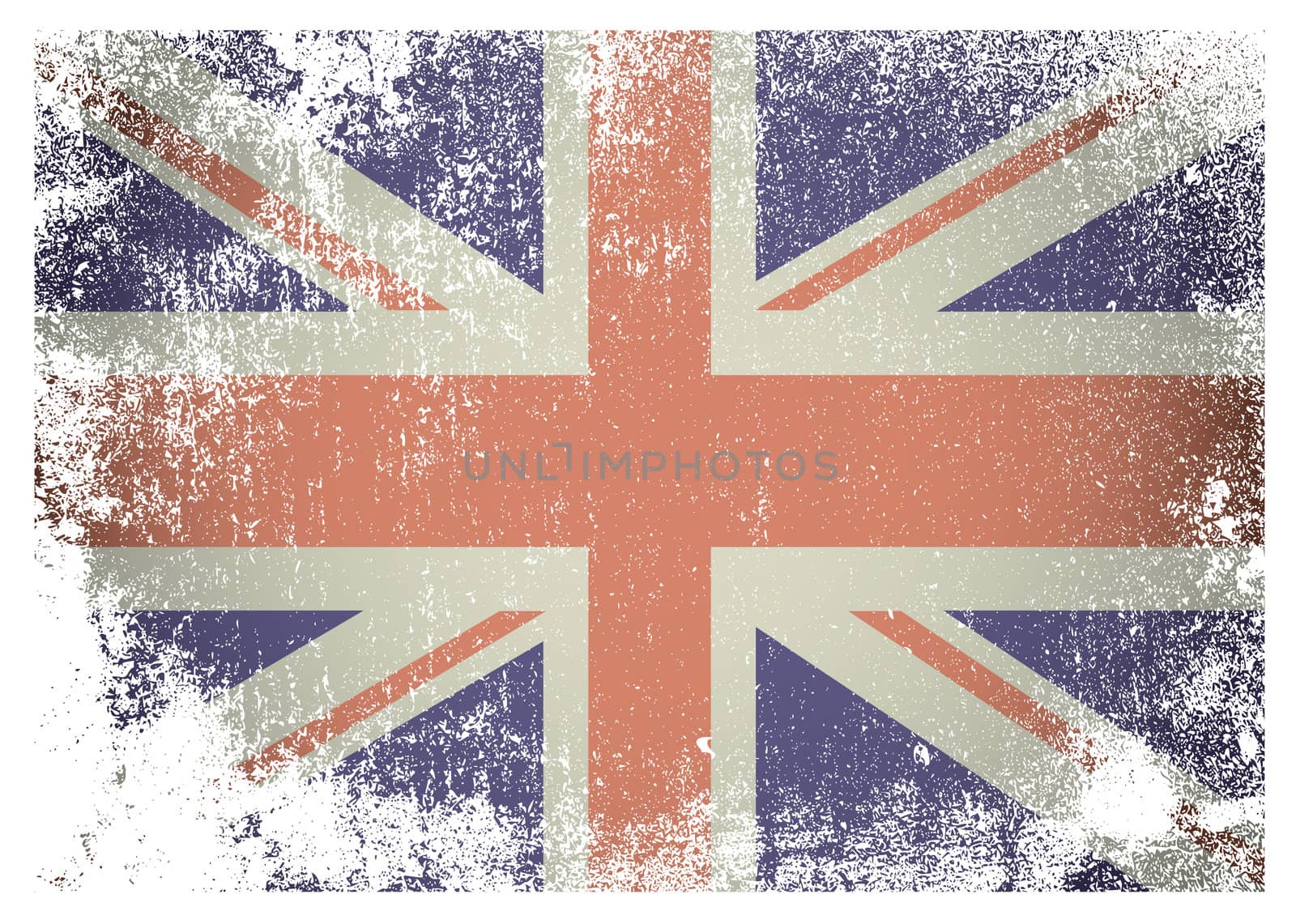 Grunge british flag by nicemonkey