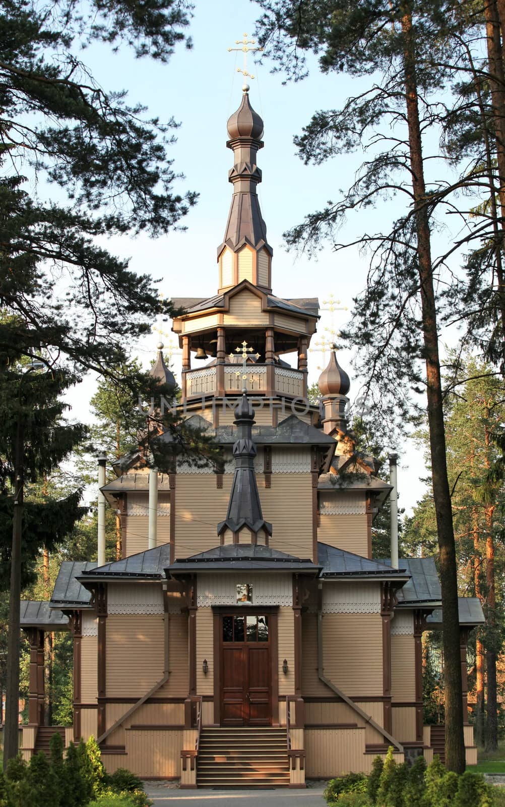 Shrine of St. Seraphim of Sarov, the Wonderworker
Pesochny settlement Leningrad Region. Year of construction 1904. Architect V.Saradinaki
