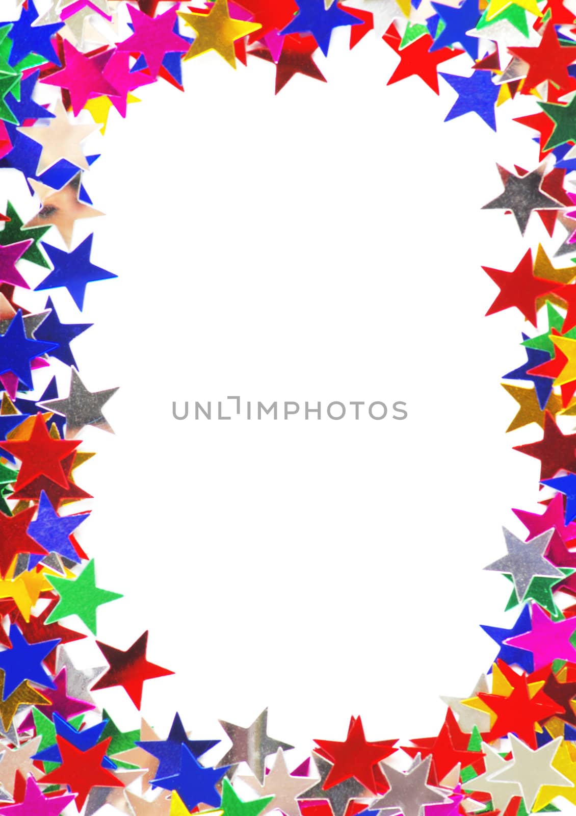 Colored stars background for your text on photo, and other.