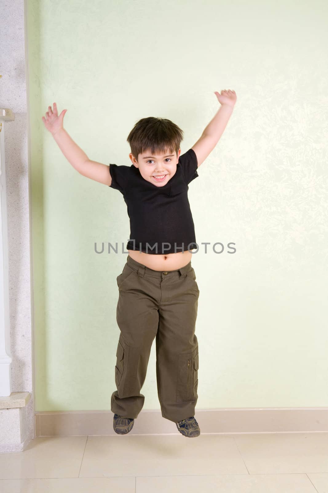 jumping boy by vsurkov