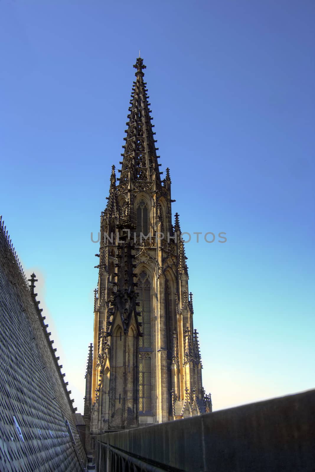 tower of the cathedral by Mibuch