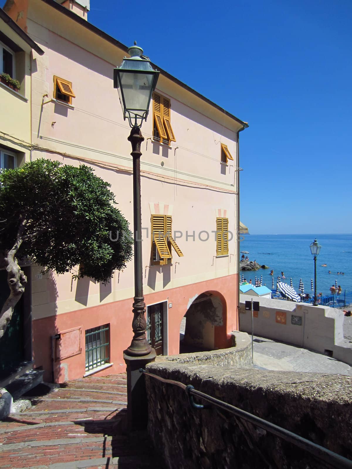 Bogliasco in Liguria  on Italian Coast