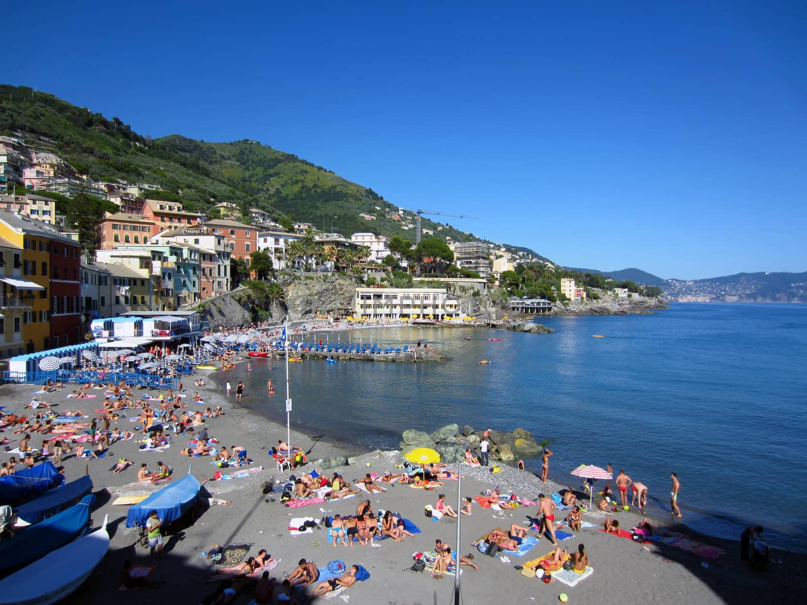 Bogliasco in Liguria  on Italian Coast