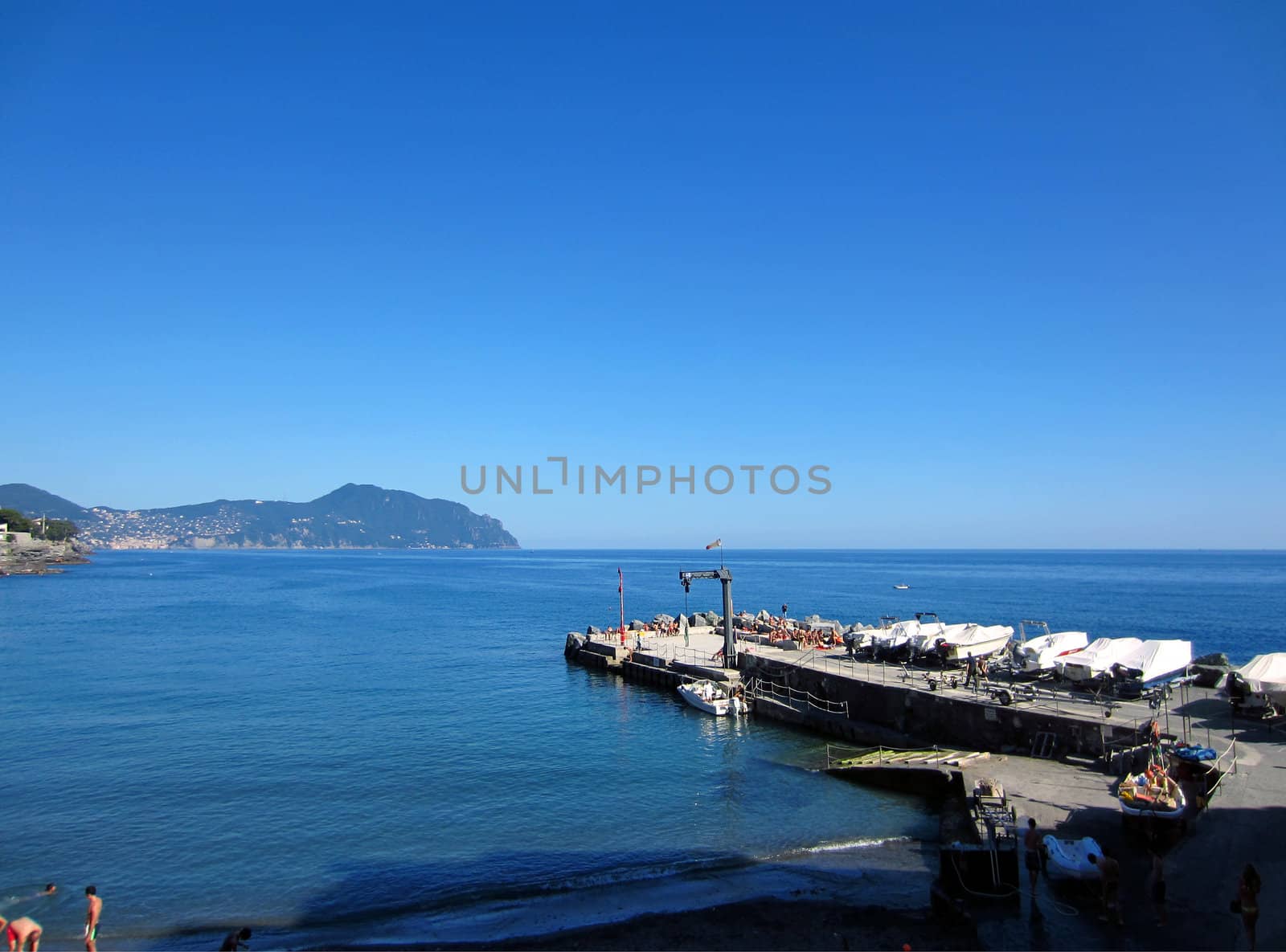 Bogliasco in Liguria  on Italian Coast