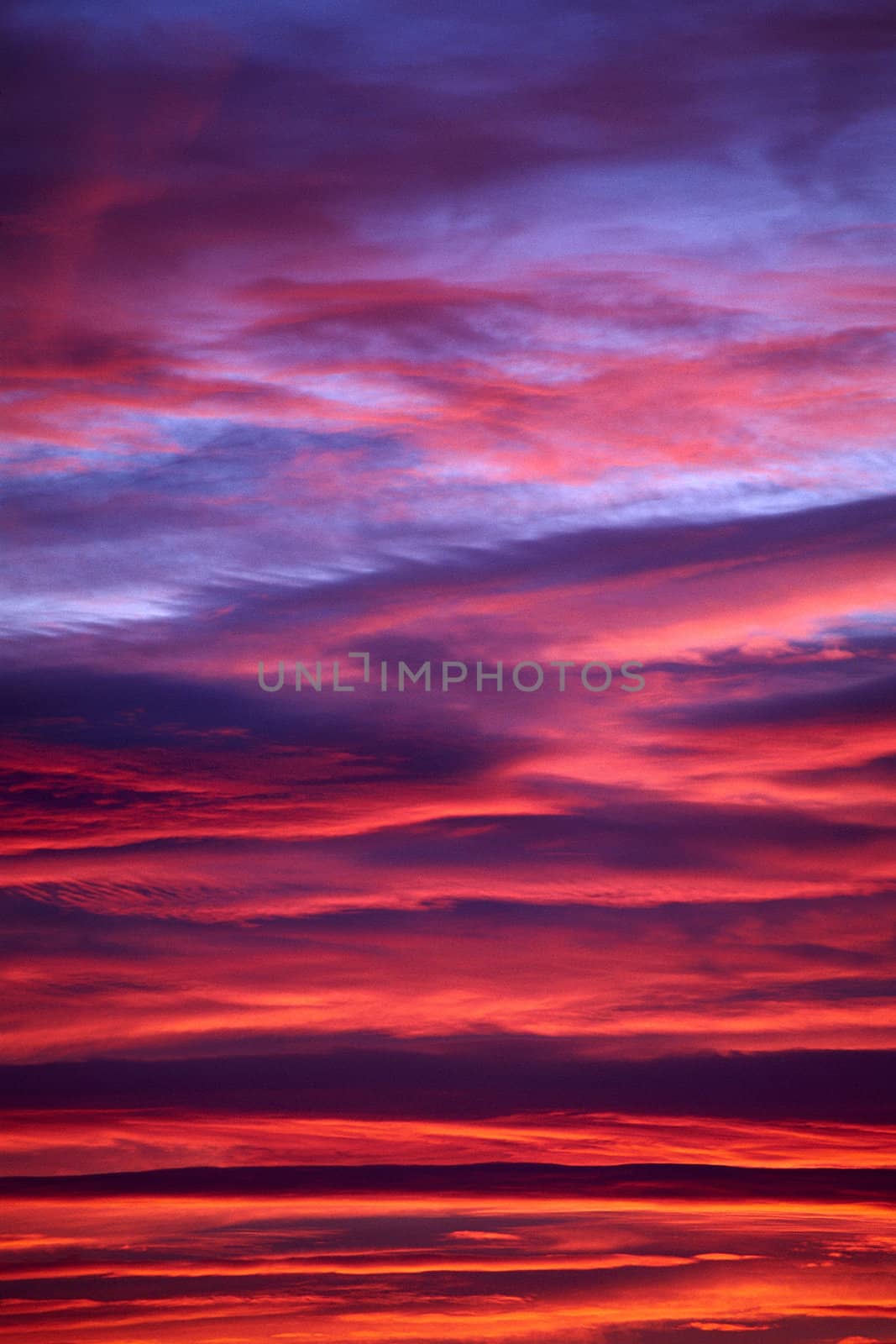 blue sky and clouds by Baltus