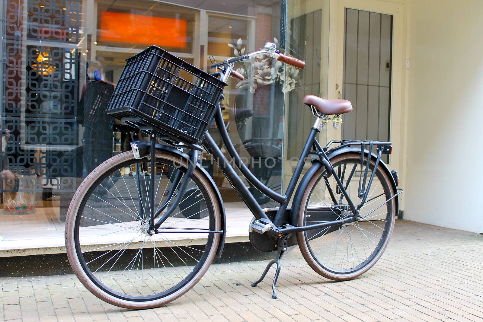 Bicycle near the store. Gorinchem. Netherlands by NickNick