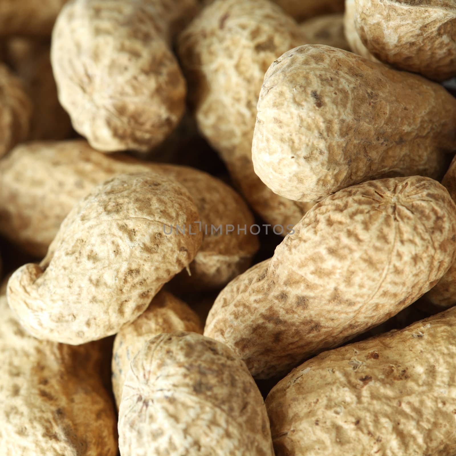 peanuts background macro close up