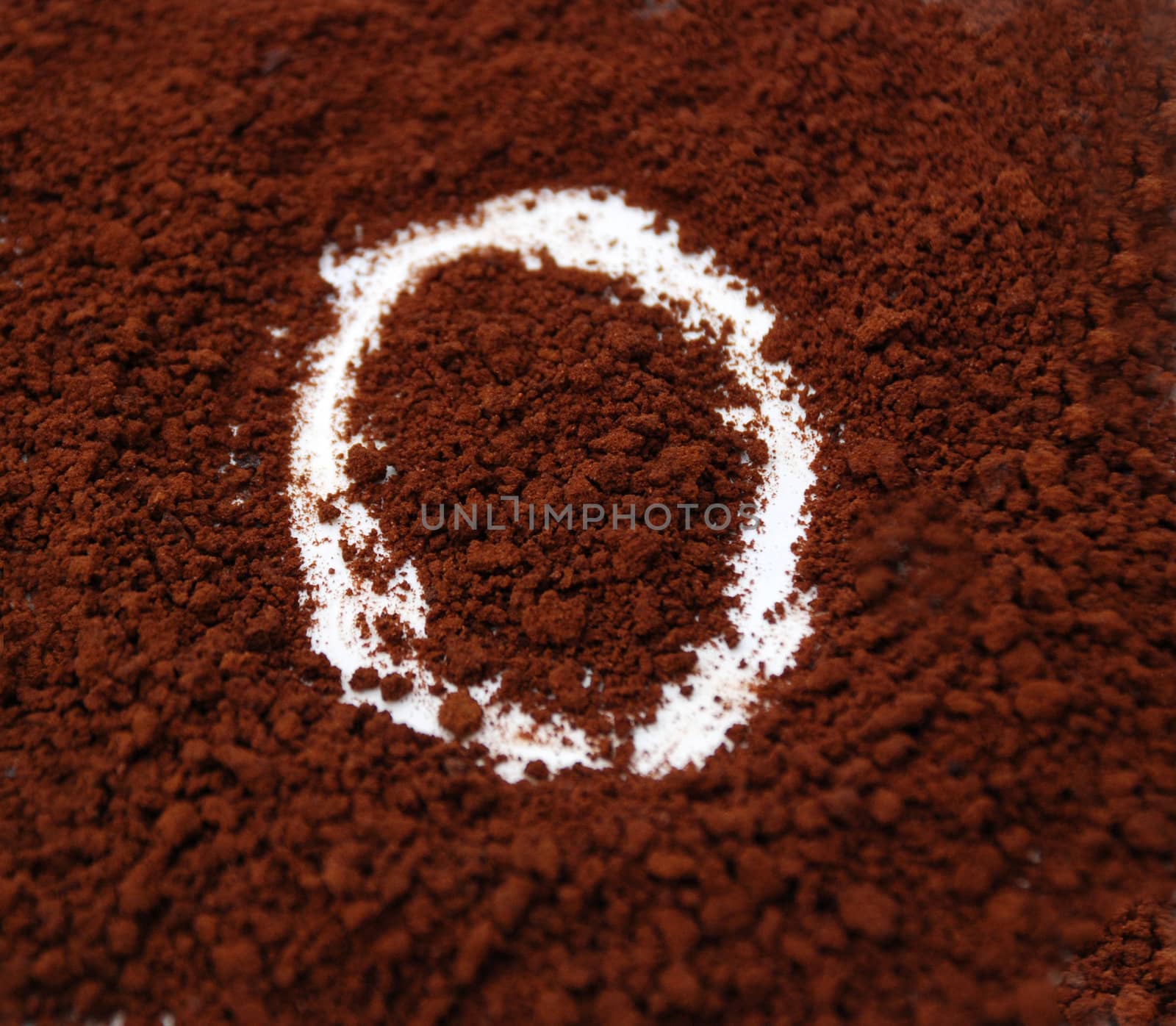 letters on cofee
