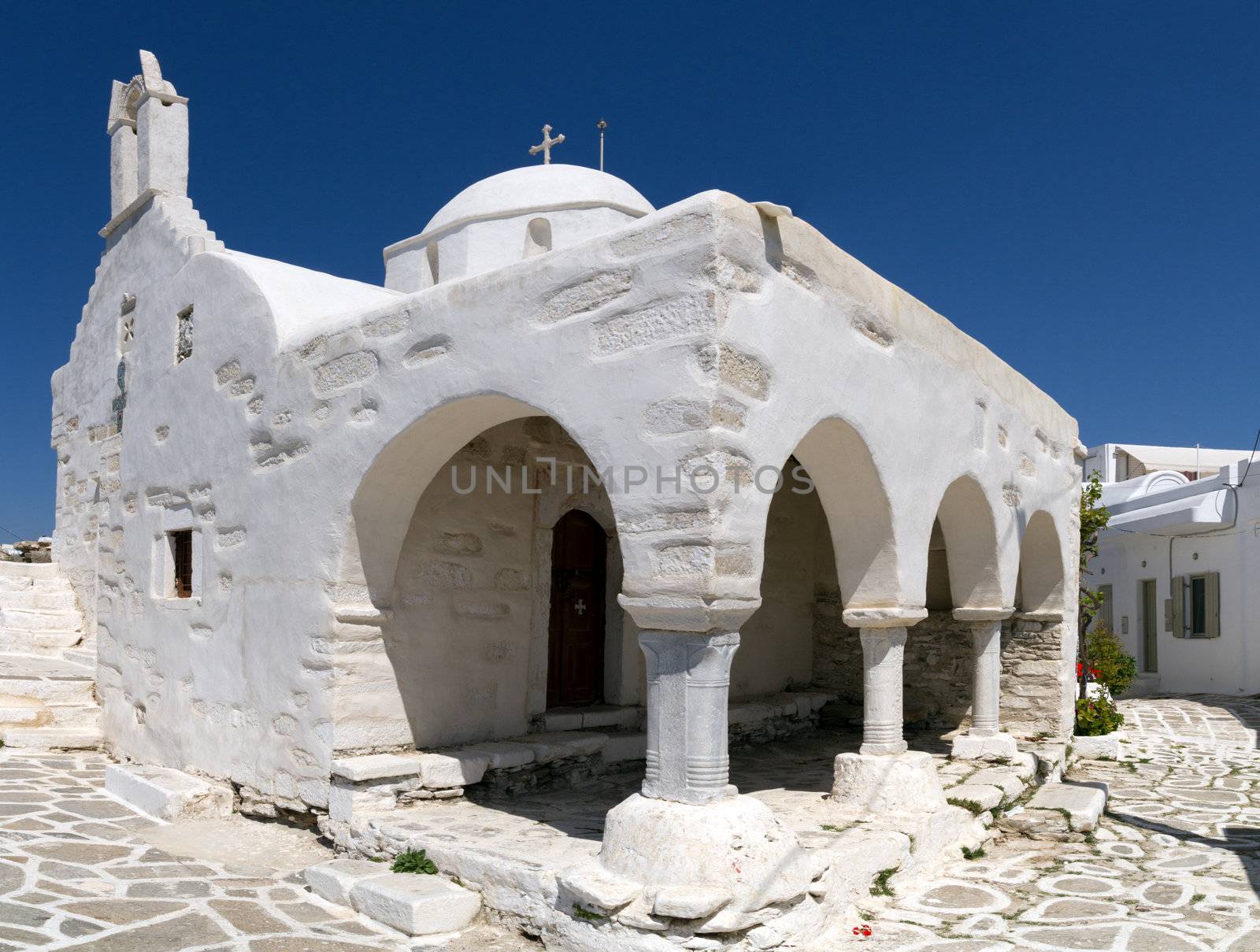 Typical church in Greece by chrisroll