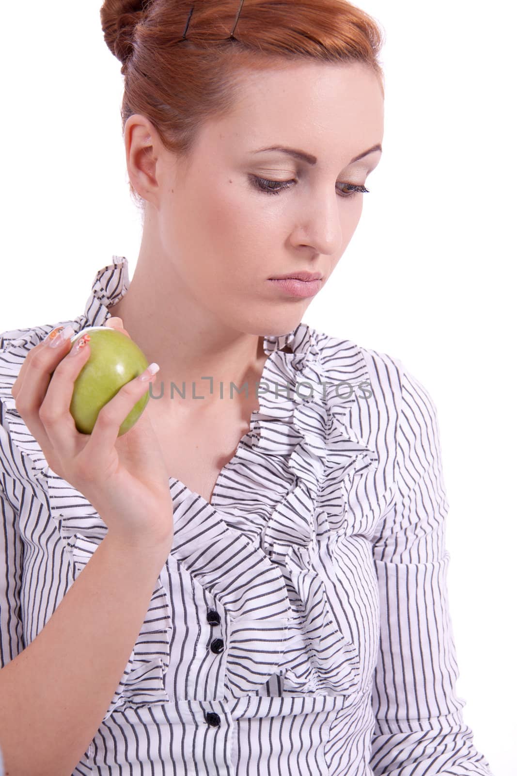 young succssesful woman in casual look elegant and natural 