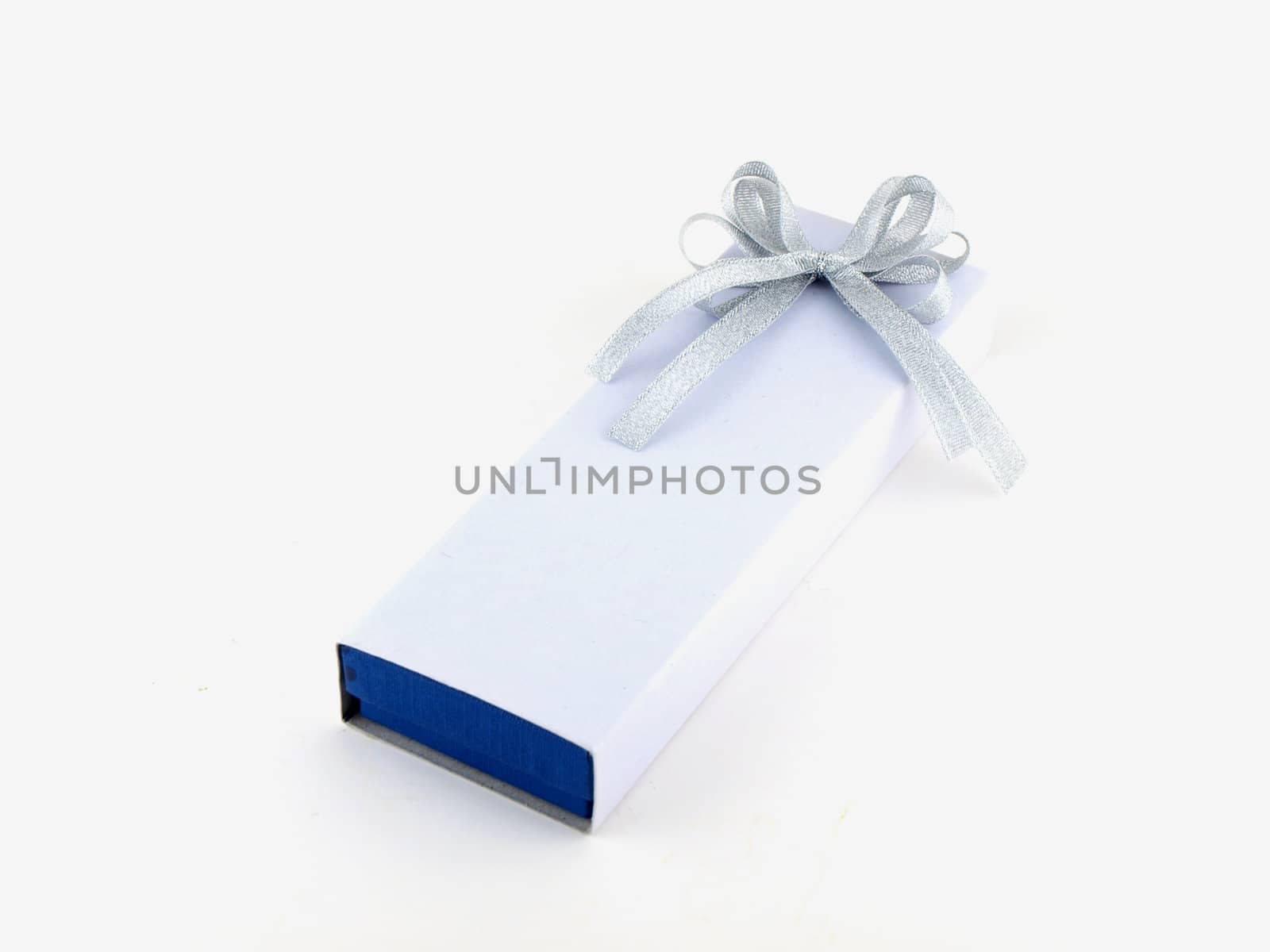 Gift box on a white background by jakgree