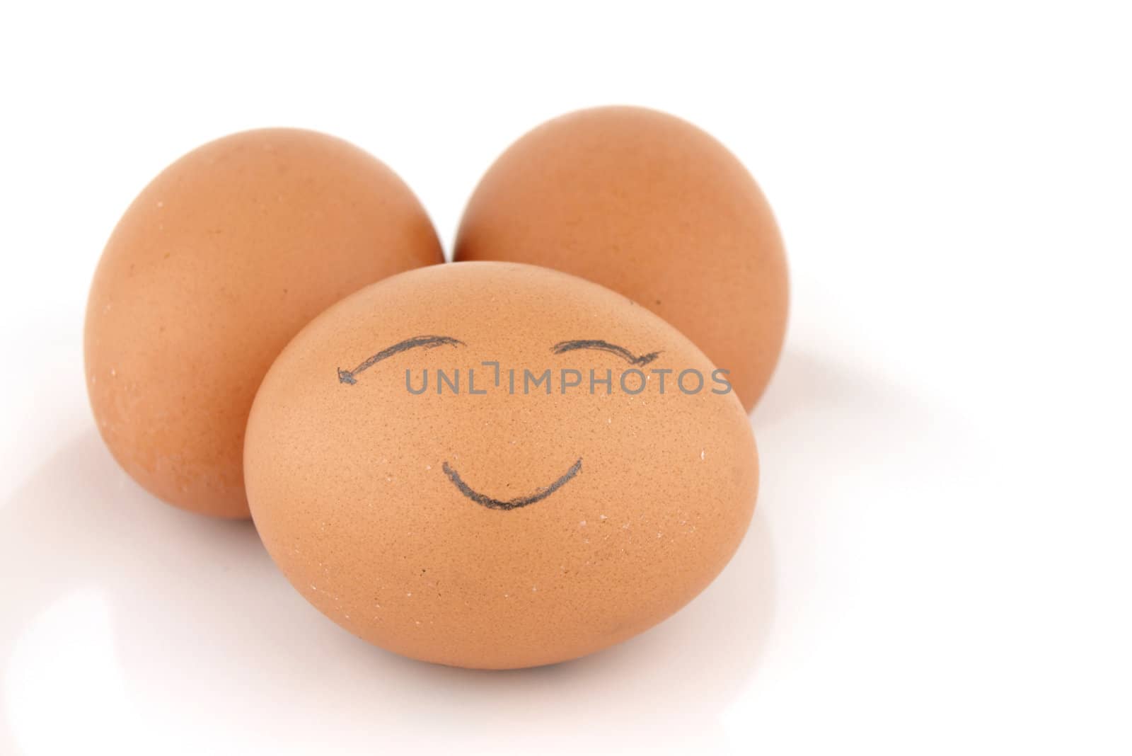 A Happy Smiling face Egg