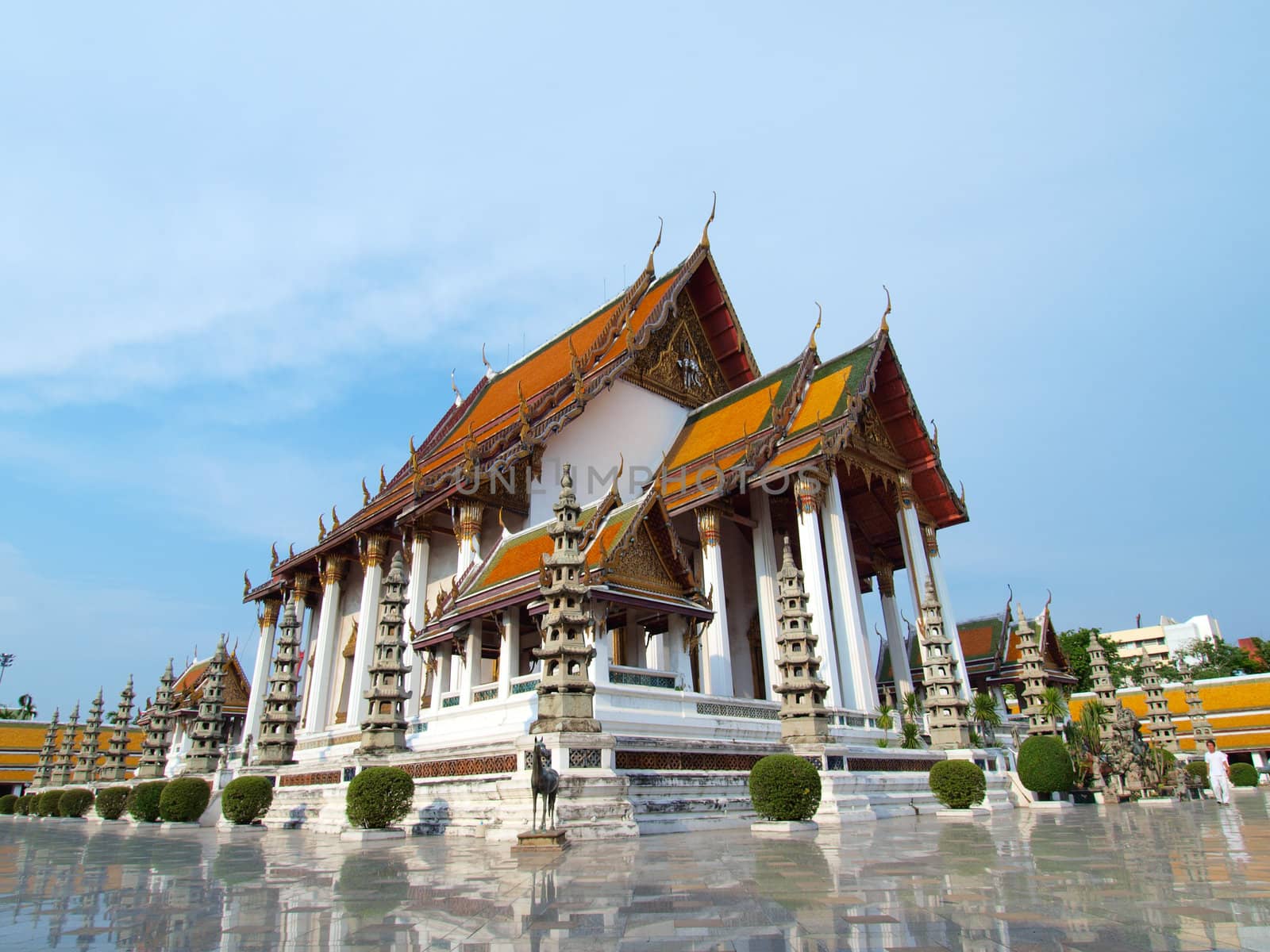 Sutat Temples in bangkok ,Thailand 