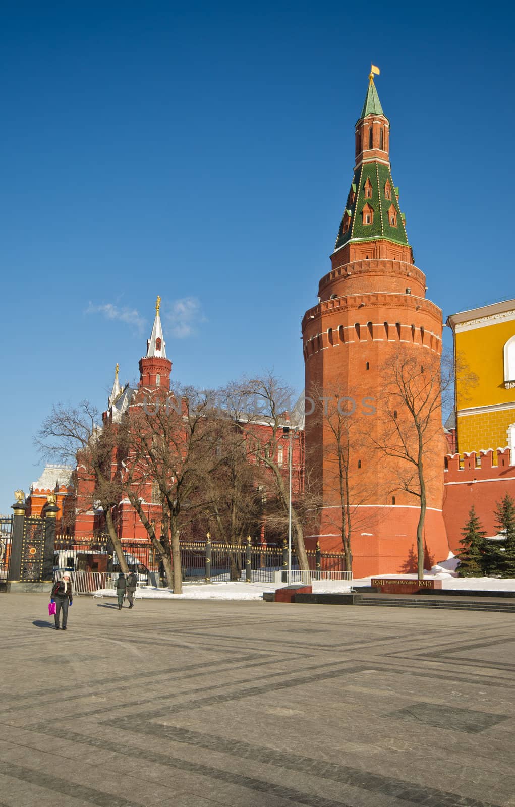 Kremlin, red square in Moscow, Russia
