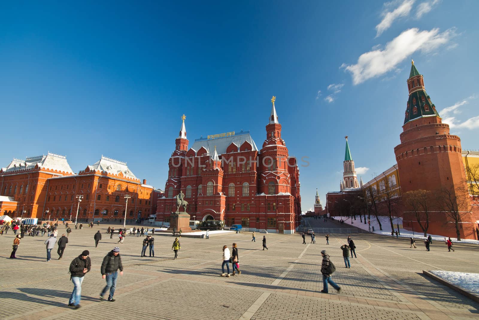 Kremlin, red square in Moscow, Russia