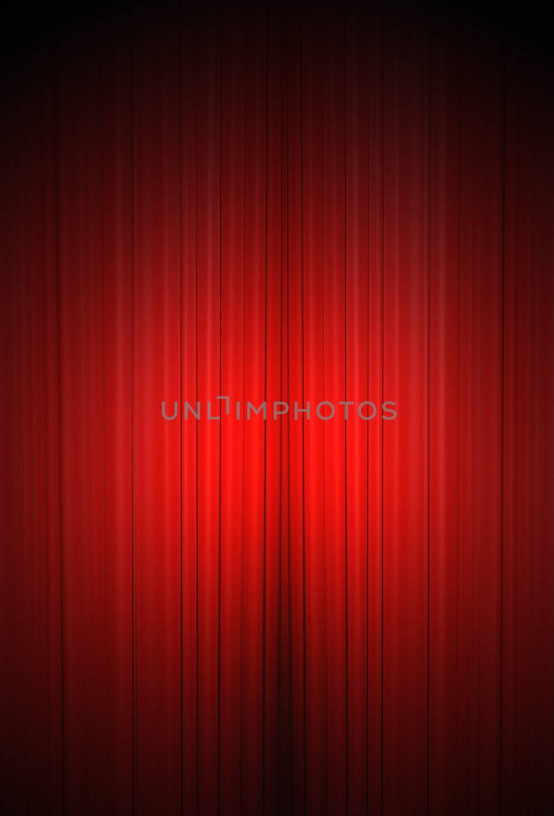 Theater curtain in vertical format by photochecker