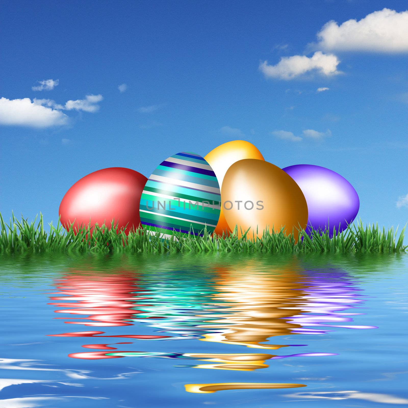 Beautiful Easter theme by photochecker