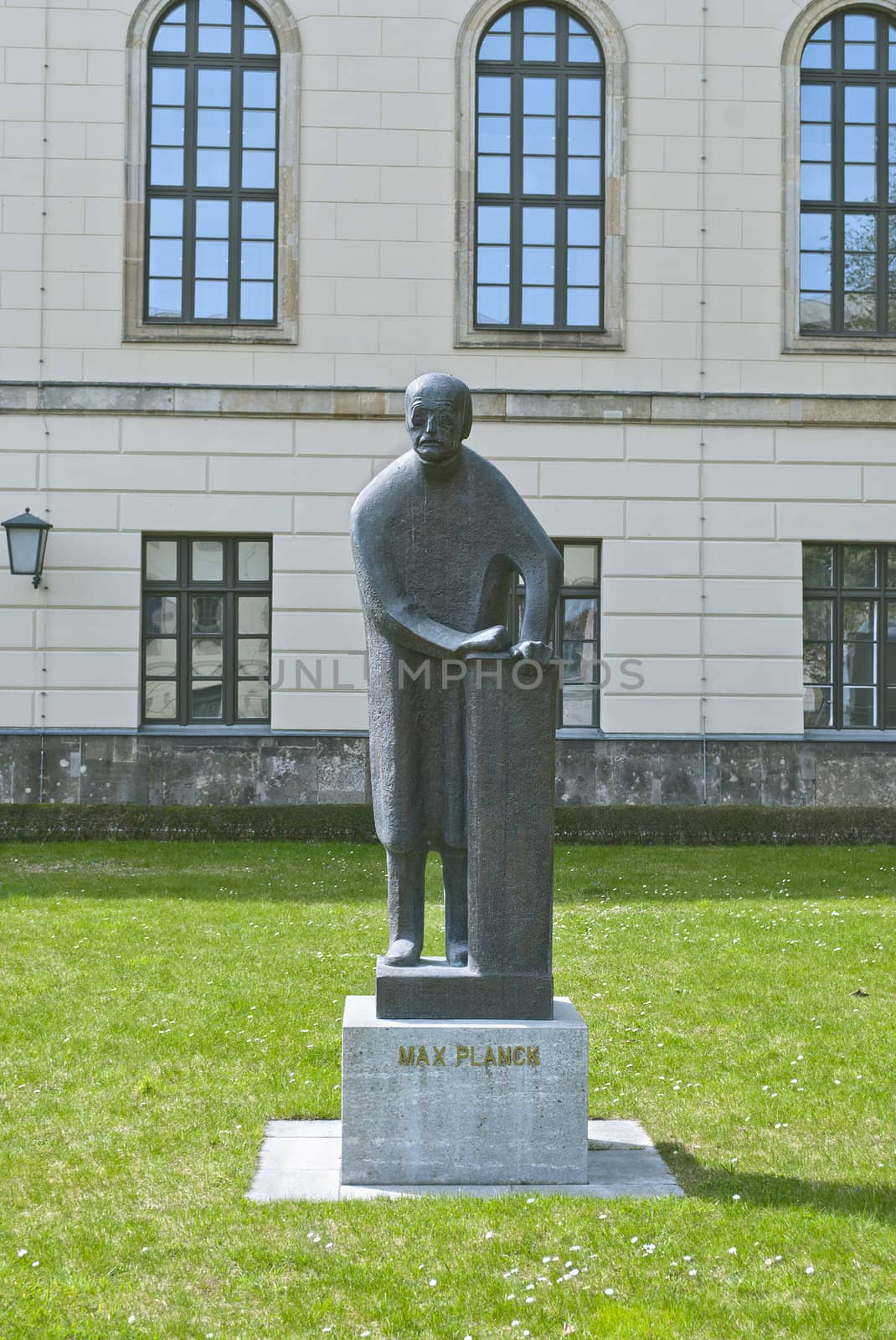 Statue of Max Planck outside Humboldt University in Berlin, Germany