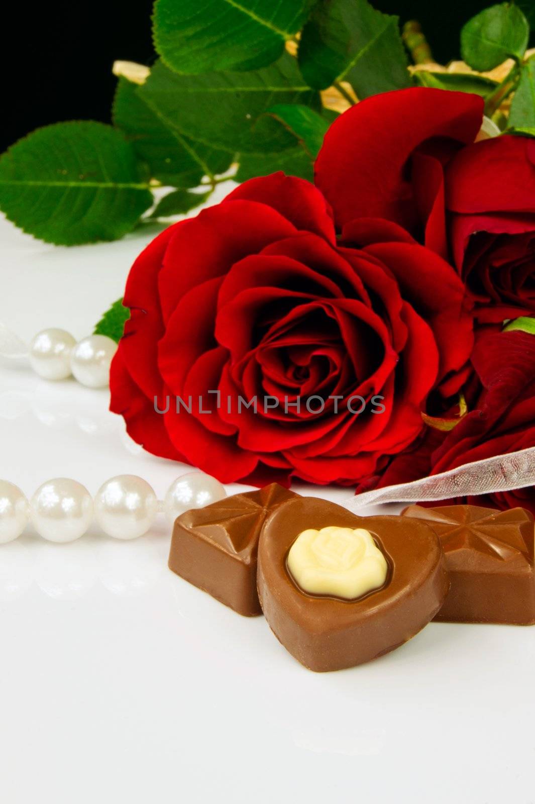 Rose, pearls and chocolate by simpson33