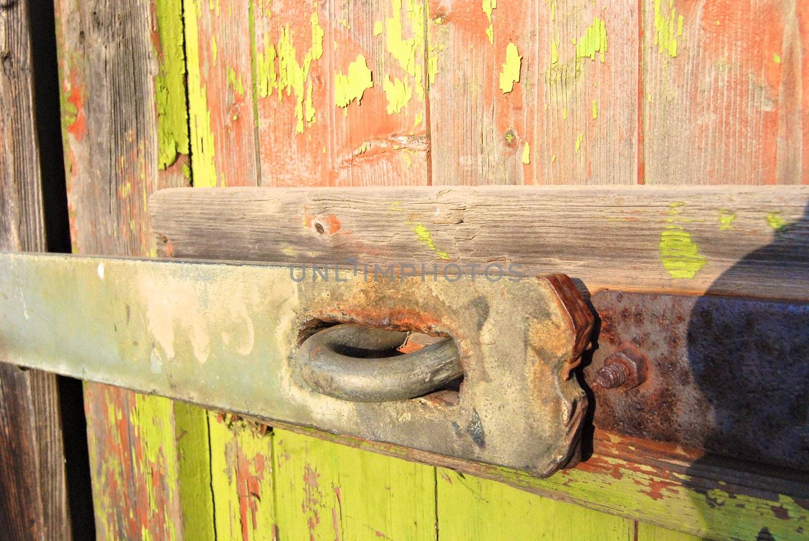 Old Wooden Door by Bildehagen
