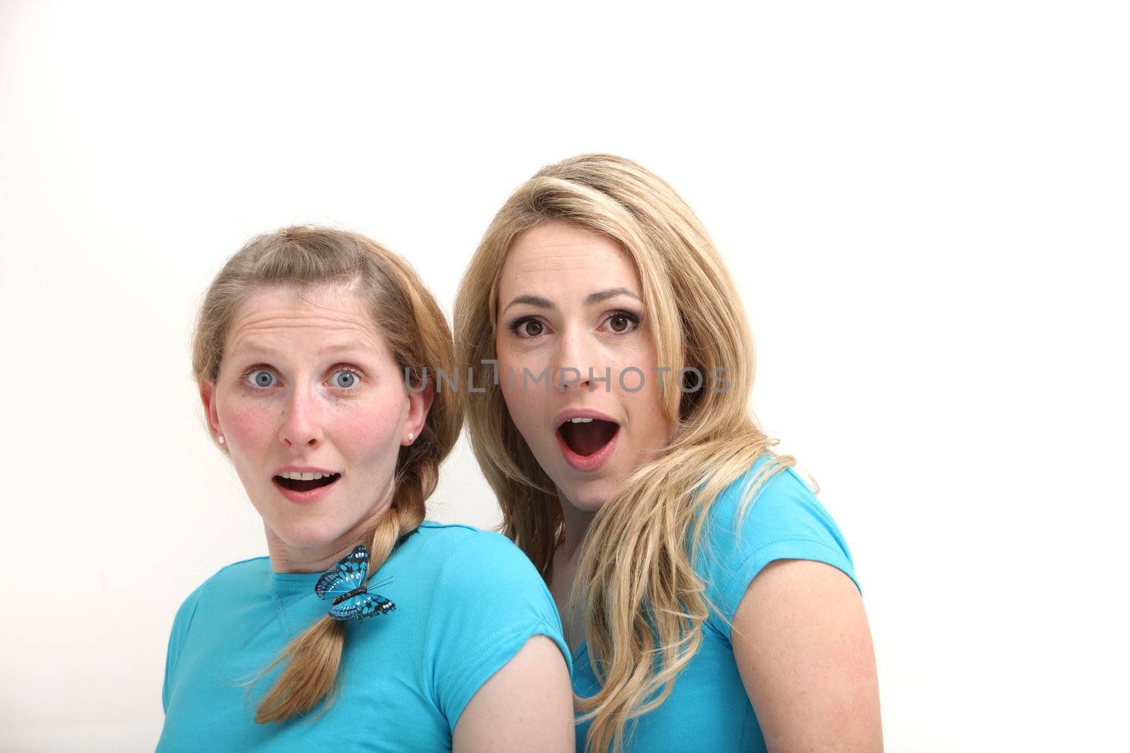 Two shocked and surprised women by Farina6000