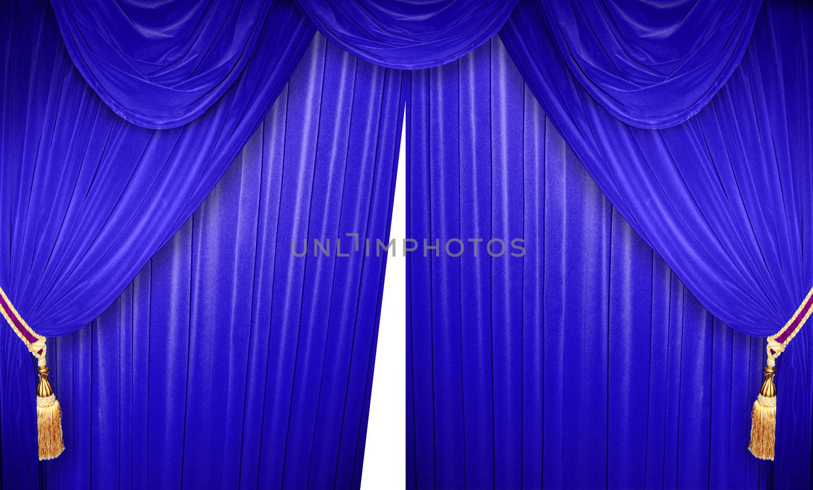 curtain of a classical theater 